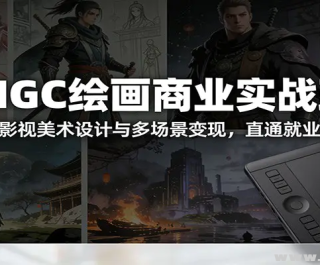 AIGC�滭��ҵʵս�� ��ϷӰ�����������ೡ������ ֱͨ��ҵ�ӵ�